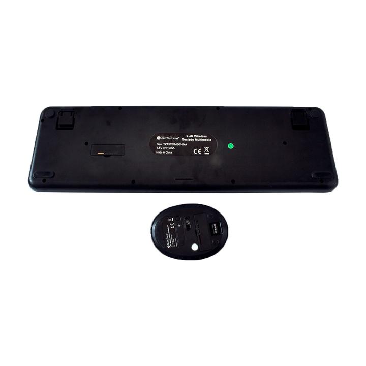 KITTCH260_5_full Kit Nifty TechZone combo inalámbrico con conexión USB, mouse 1600 DPI´s, teclado con 104 teclas tipo QWERTY, 1 año de garantía. 4