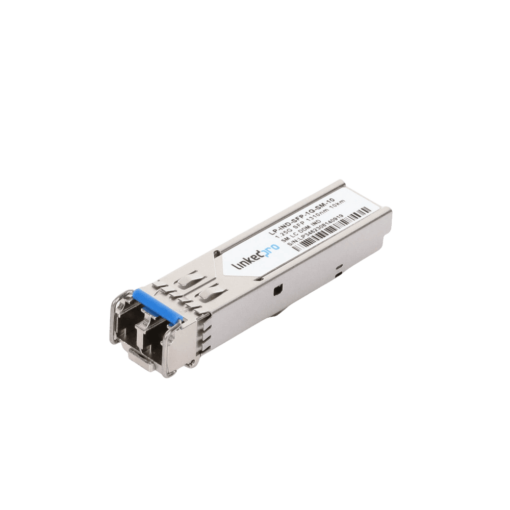 LPINDSFP1GSM10-AD-3-l Transceptor Óptico Industrial SFP (Mini-Gbic) / Monomodo 1310 nm / 1.25 Gbps / 1000BASE-LX / Conectores LC/UPC Dúplex / DDM / Hasta 10 km LP-IND-SFP-1G-SM-10 4