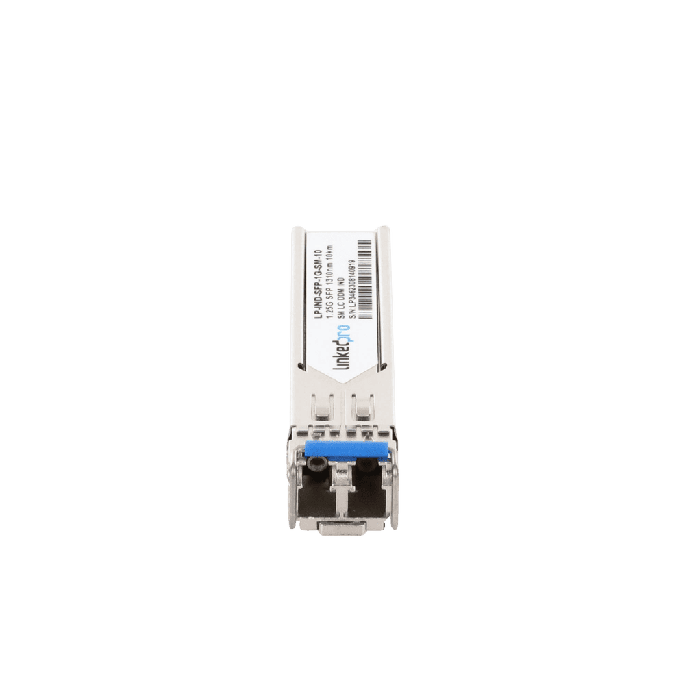 LPINDSFP1GSM10-AD-4-l Transceptor Óptico Industrial SFP (Mini-Gbic) / Monomodo 1310 nm / 1.25 Gbps / 1000BASE-LX / Conectores LC/UPC Dúplex / DDM / Hasta 10 km LP-IND-SFP-1G-SM-10 5