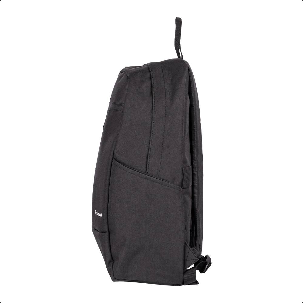 MALTCH310_2_full Backpack Basic Black TechZone TZLBP15 15.6 pulgadas, color negro, 2 bolsos laterales y 1 frontal, tirante acojinado. GARANTIA LIMITADA DE POR VIDA 13