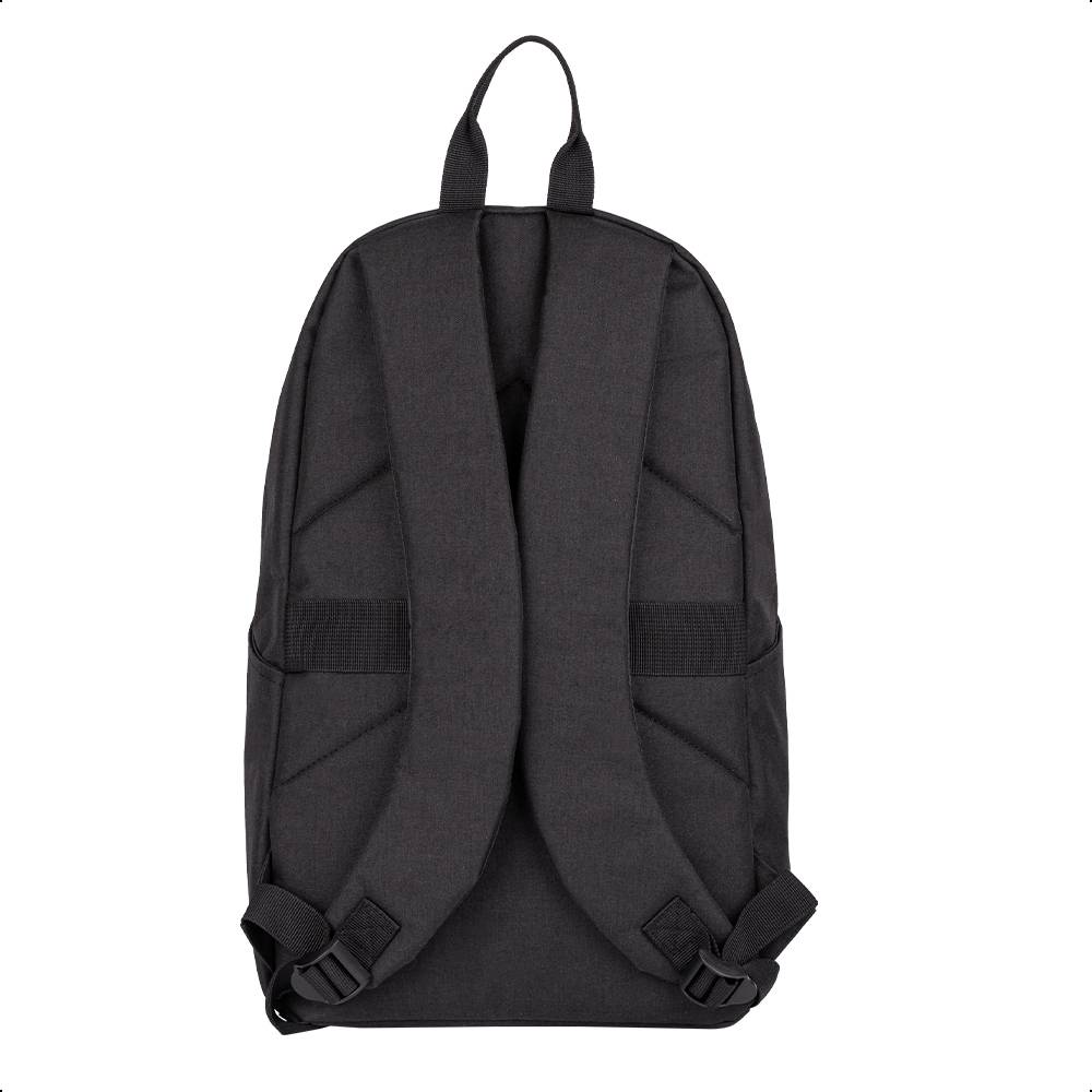 MALTCH310_3_full Backpack Basic Black TechZone TZLBP15 15.6 pulgadas, color negro, 2 bolsos laterales y 1 frontal, tirante acojinado. GARANTIA LIMITADA DE POR VIDA 14