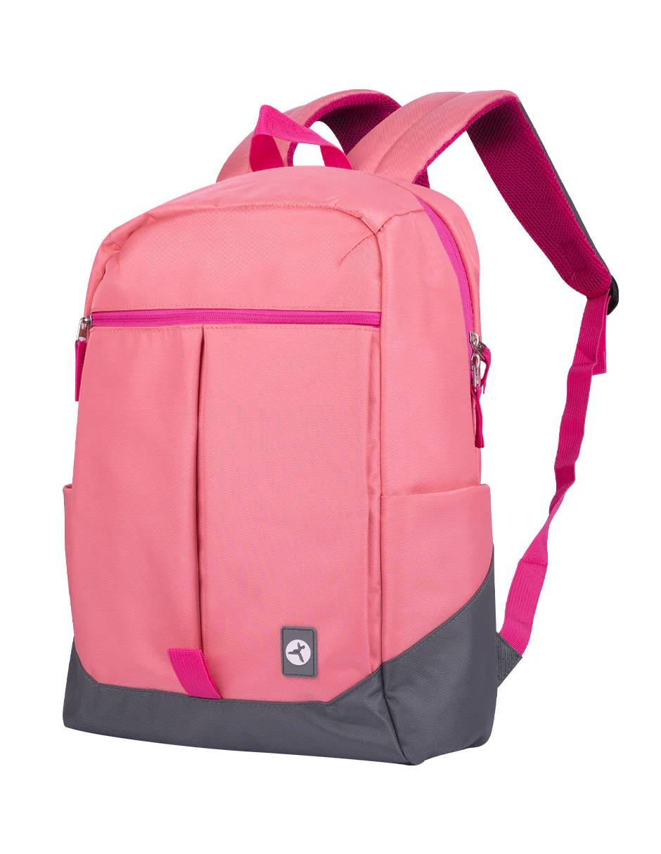 MALTCH430_1_full Backpack RAINBOW TZLBP26-R TECHZONE COLORS 16, color Rosa, 100% Poliester GARANTIA LIMITADA DE POR VIDA. 2
