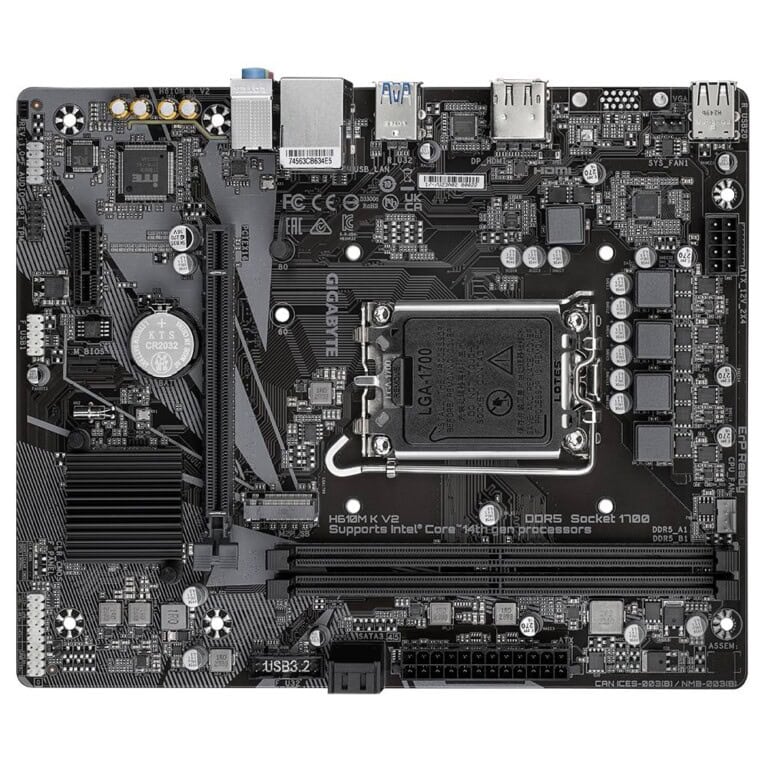 TARJETA MADRE GIGABYTE ATX H610M K V2 DDR5, S-1700, 64 GB, PARA INTEL MBDGIG5440_3_full