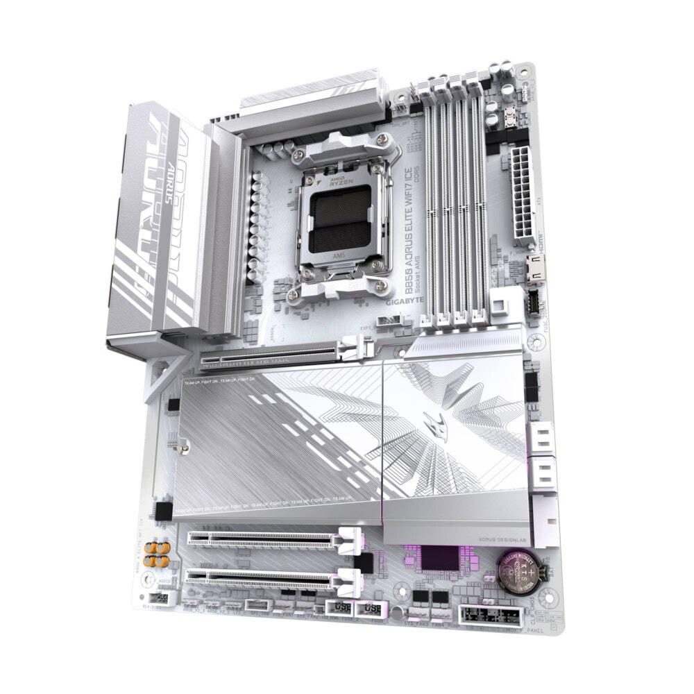 MBDGIG5580_3_full TARJETA MADRE GIGABYTE ATX B850 A ELITE WF7 ICE, DDR5, AM5, 256 GB, PARA AMD 9