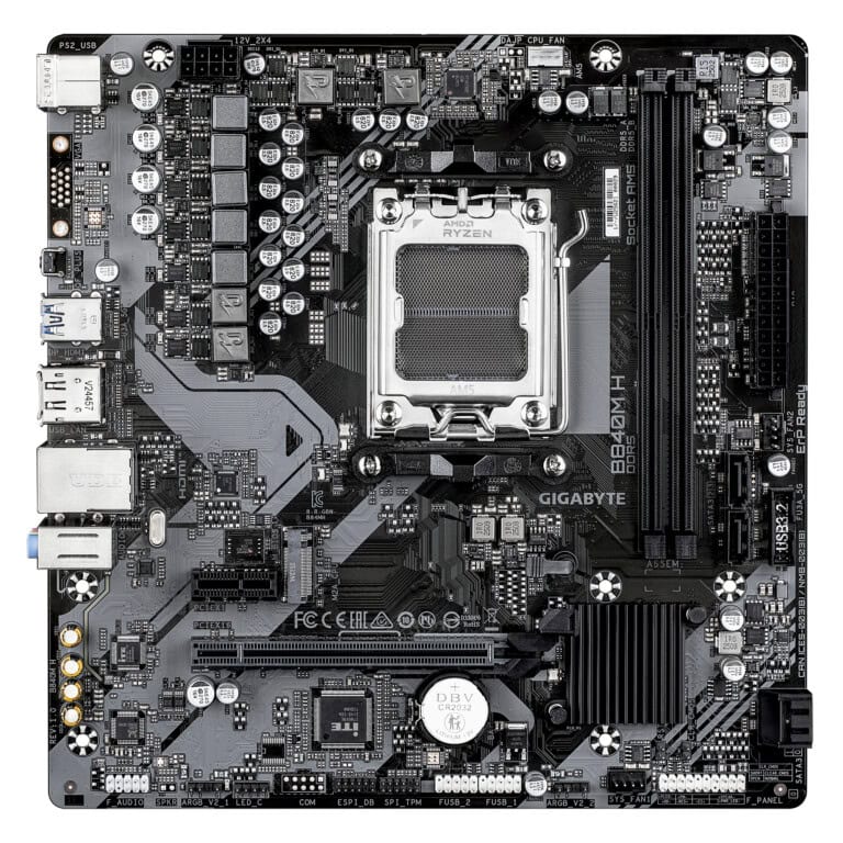 TARJETA MADRE GIGABYTE MICRO ATX B840M H, DDR5, AM5, 128 GB, PARA AMD MBDGIG5630_1_full