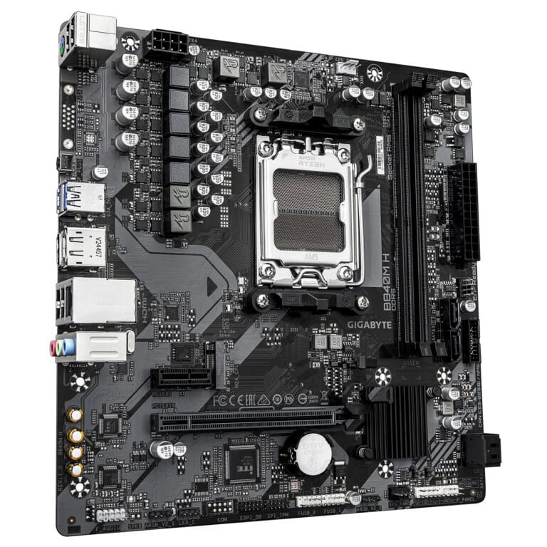 TARJETA MADRE GIGABYTE MICRO ATX B840M H, DDR5, AM5, 128 GB, PARA AMD MBDGIG5630_2_full