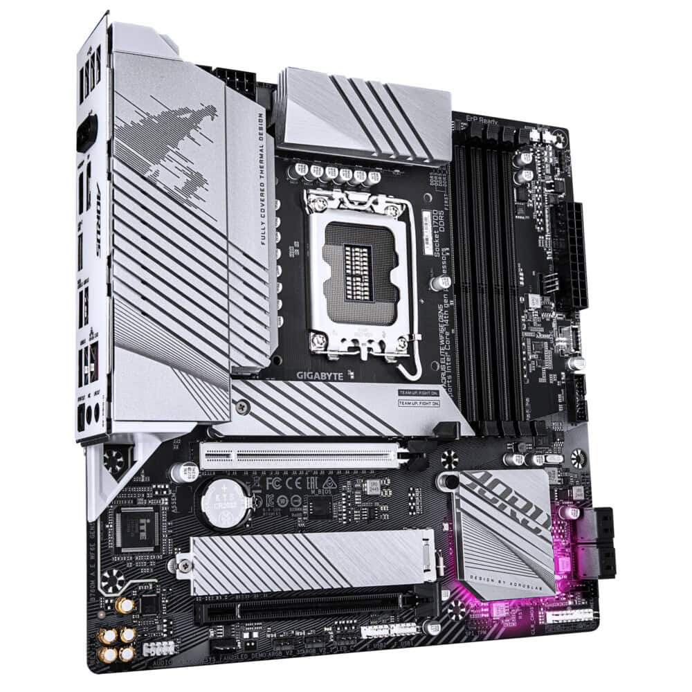 Motherboard GIGABYTE B760M A ELITE GEN5 , DDR5-SDRAM, 256 GB, Intel, LGA1700 8