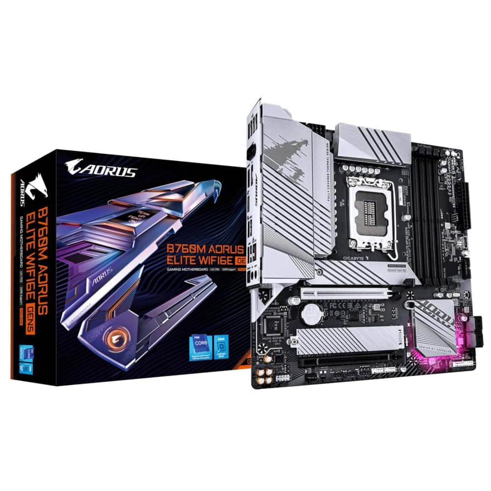 Motherboard GIGABYTE B760M A ELITE GEN5 , DDR5-SDRAM, 256 GB, Intel, LGA1700 9