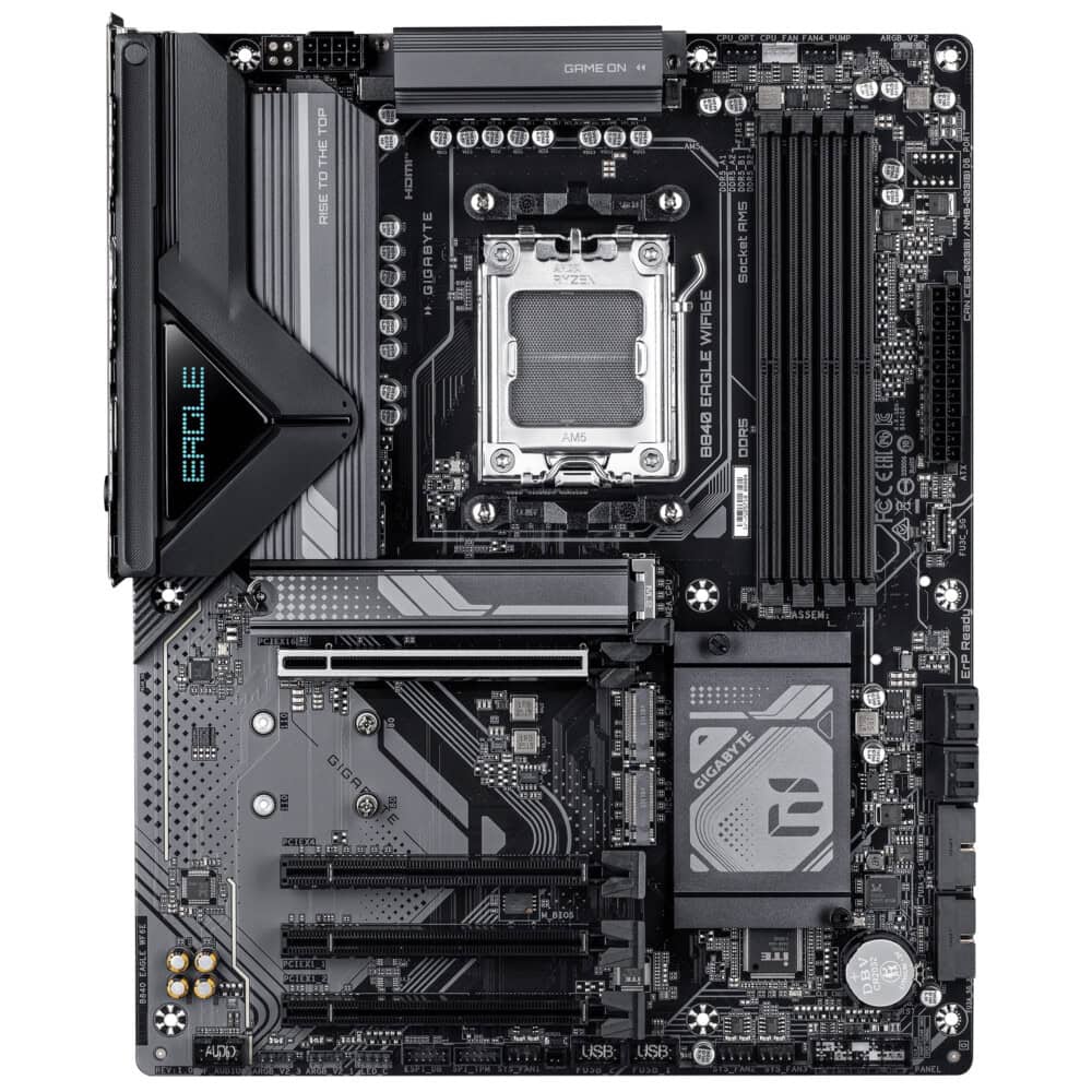 TARJETA MADRE GIGABYTE ATX B840 EAGLE WF6E, DDR5, AM5, 256 GB, PARA AMD B840 EAGLE WF6E 2