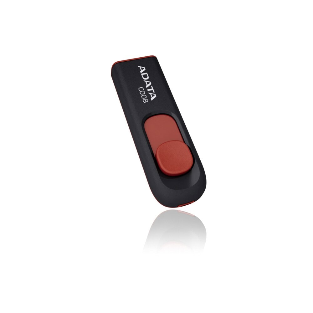 MEMDAT1380_full Memoria USB ADATA C008, Negro, 16 GB, USB 2.0 AC008-16G-RKD 1