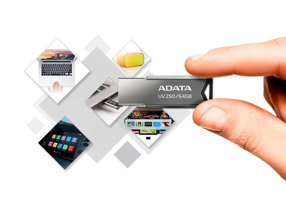 MEMDAT6500_4_full Memoria USB 2.0 64GB UV250, resistente al agua, polvo e impactos. AUV250-64G-RBK 5