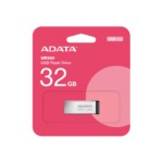 Memoria USB de 32GB UR350 3.2 Gen 1 (retrocompatible 3.0 y 2.0), diseño elegante sin tapa. Color Metálico, negro. UR350-32G-RSR/BK MEMDAT6980_3_full