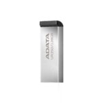 Memoria USB de 128GB UR350 3.2 Gen 1 (retrocompatible 3.0 y 2.0), diseño elegante sin tapa. Color Metálico, negro. UR350-128G-RSR/BK MEMDAT7000_2_full