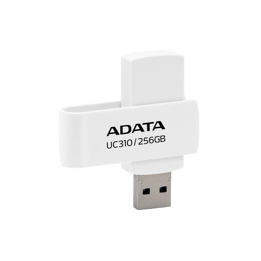 MEMDAT7150_2_full Memoria USB de 256GB UR310 3.2 Gen 1 (retro compatible 3.0 y 2.0), diseño material reciclado sin tapa. BLANCO. UC310-256G-RWH UC310-256G-RWH 3