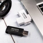 Memoria USB de 256GB UR310 3.2 Gen 1 (retro compatible 3.0 y 2.0), diseño material reciclado sin tapa. BLANCO. UC310-256G-RWH MEMDAT7150_3_full