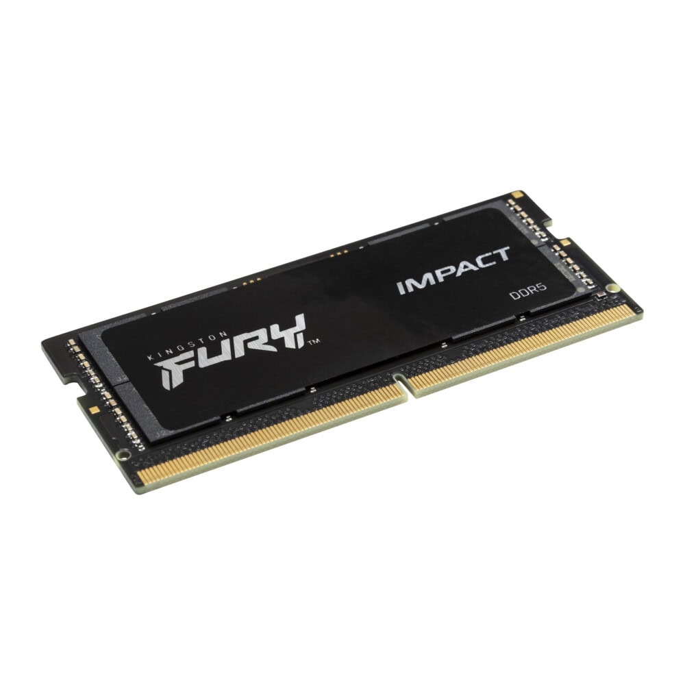MEMKGN3680_2_full MEMORIA RAM KINGSTON FURY IMPACT SODIMM DDR5 16GB 4800MT/S CL38 1RX8 1.1V KF548S38IB-16 3