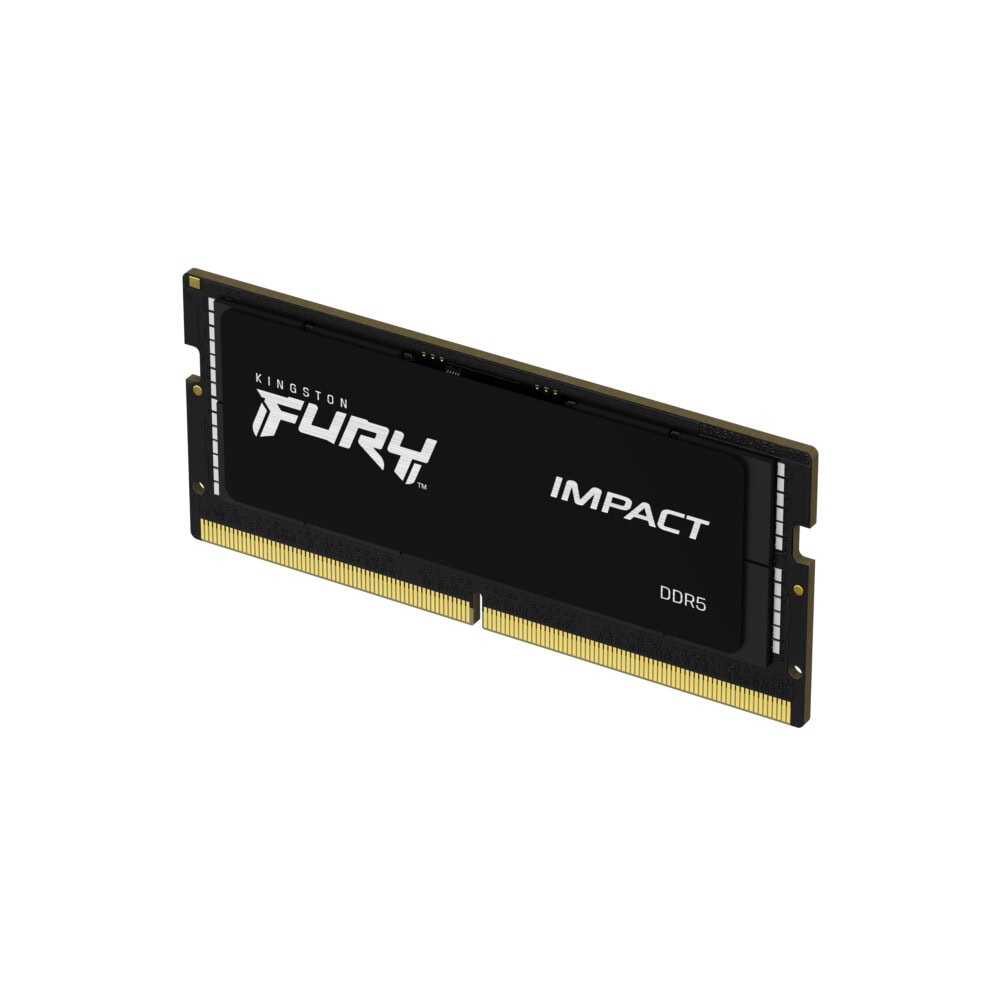 MEMKGN4960_1_full MEMORIA RAM KINGSTON FURY IMPACT SODIMM DDR5 8GB 4800MT/S CL38 1RX16 1.1V KF548S38IB-8 2