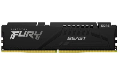 MEMORIA RAM KINGSTON FURY BEAST BLACK XMP DIMM DDR5 32GB 5200MT/S CL40 2RX8 1.25V
