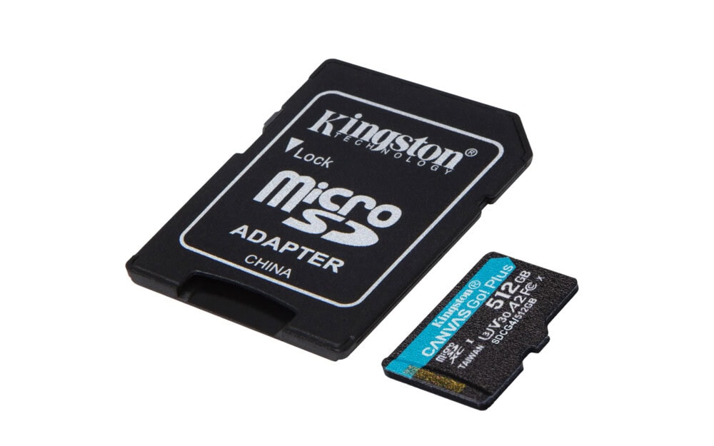 MEMKGN5350_3_full MEMORIA MICROSD KINGSTON CANVAS GO! PLUS GEN4 512GB R.200MB/S W.160MB/S CL10 UHS-I U3 V30 A2 SDCG4/512GB 3