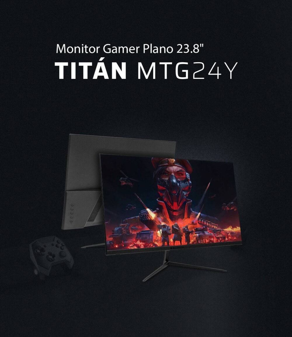 MONBLR350_2_full Monitor Gaming 23.8 Pulgadas 180hz TITAN MTG24Y Panel VA, Plano, Resolución: 1920 x 1080 FHD 8
