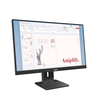 Monitor Lenovo Thinkvision E24-40, 23.8 pulgadas, 1920x1080, 527x296,5 mm, 3 años de garantia