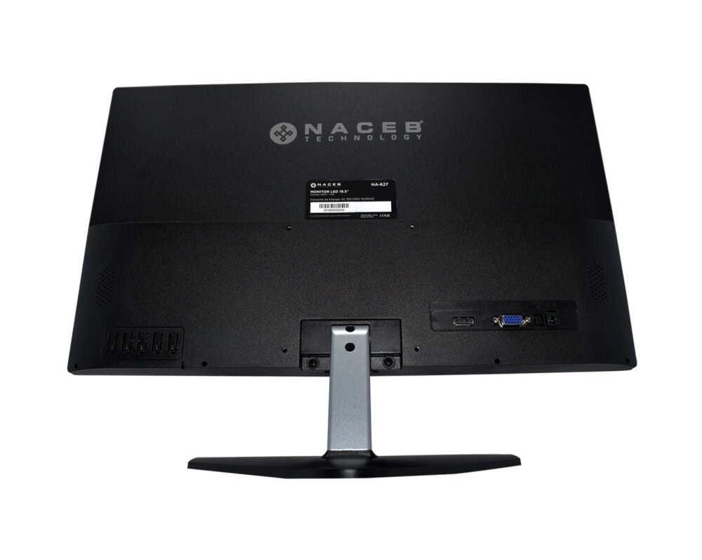 Monitor Naceb Technology NA-627, 19.5 pulgadas, 1440 x 900 Pixeles, Negro, HDMI + VGA 1 Año de Garantía con CT NA-627 4