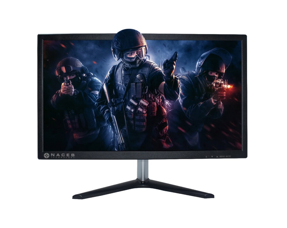 Monitor Naceb Technology NA-627, 19.5 pulgadas, 1440 x 900 Pixeles, Negro, HDMI + VGA 1 Año de Garantía con CT NA-627 5