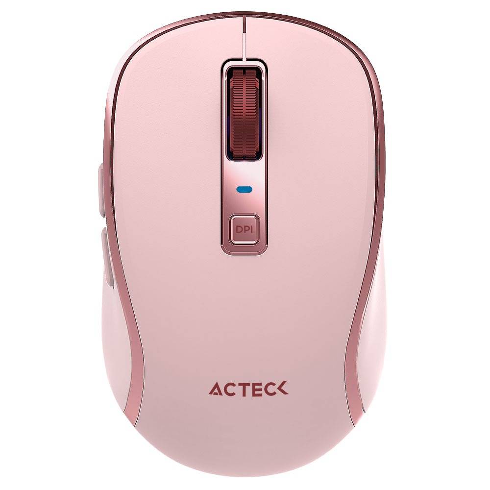 MOUACT420_full Mouse Inalambrico 2.4hz Optimize Trip Pro MI580 Advanced Series Conexión USB Dongle 2.4ghz, Conexión Bluetooth, 6 Botones + Scroll. Clic Silencioso, DPI: 1