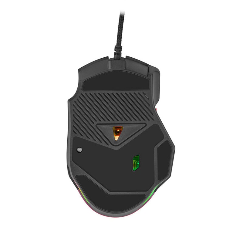 GETTTECH MOUSE GAMER, SENSOR 725F, ILUMINACION RGB PERSONALIZABLE, HASTA 7200 DPI, COLOR ROJO NARANJA, MOD. GPM-RGBWR-G1-RD MOUGET090_5_full
