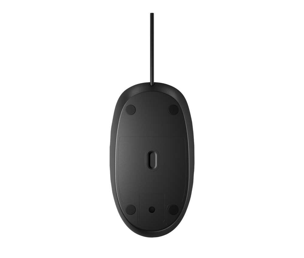 Mouse HP Láser HP 125 (265A9UT). Color negro, largo del cable 180 cm, USB Type-A con cable 265A9UT 5