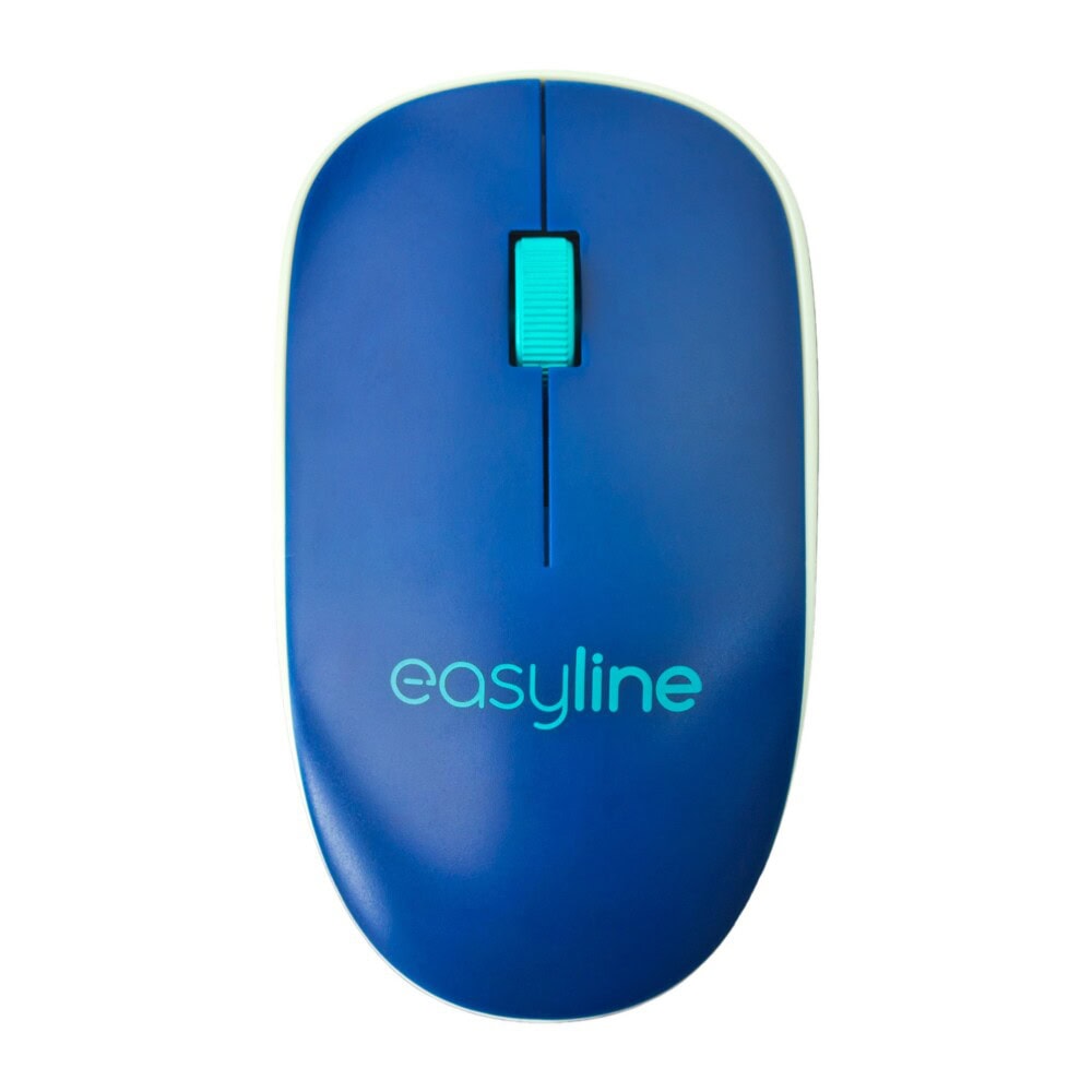 Mouse Inalámbrico Viva (Azul) Easy Line EL-995128 2