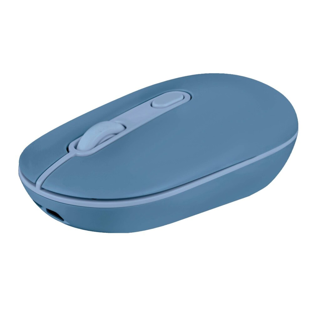 Mouse Recargable 2.4GHz + Bluetooth Clic Silencioso COLORI Color Azul | PERFECT CHOICE PC-045250 1