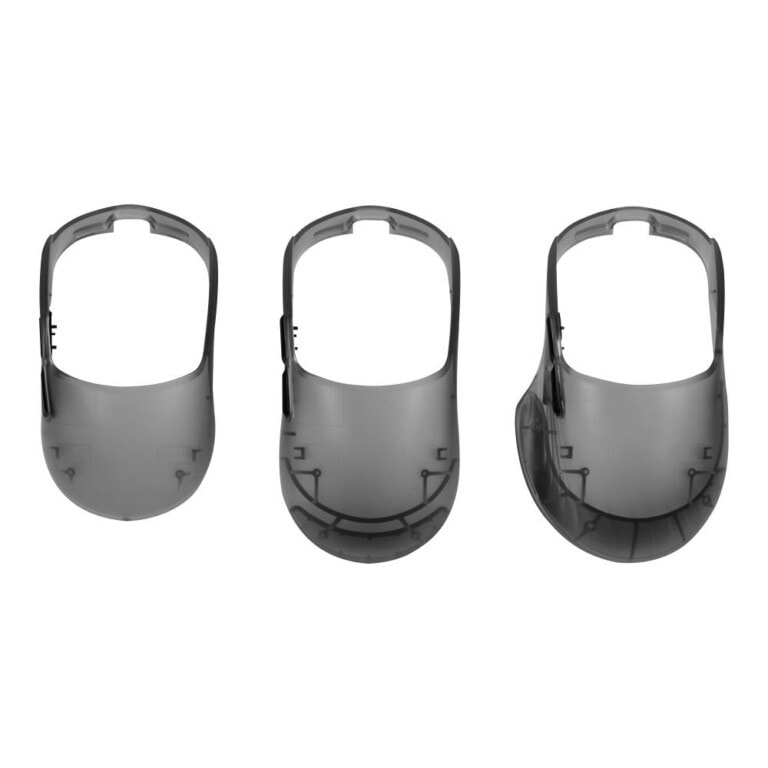 MOUSE GAME FACTOR MOW700 INALÁMBRICO, CARCASAS INTERCAMBIABLES, 2.4G+BT, PIXART 3395, 26,000 DPI, RGB, NEGRO