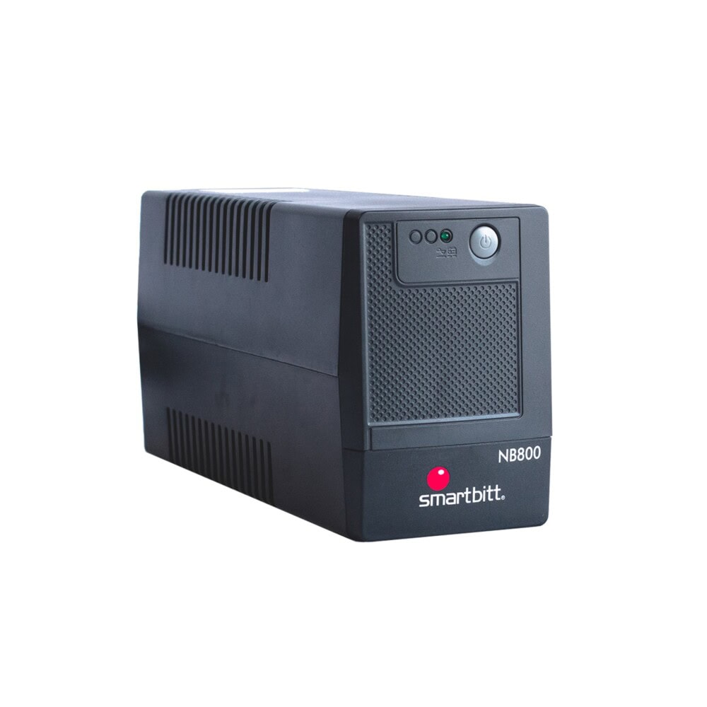 No-Break SMARTBITT SBNB800, 800 VA, 400 W, Negro SBNB800 2