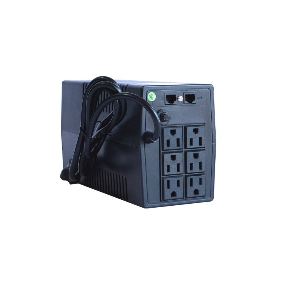 No-Break SMARTBITT SBNB800, 800 VA, 400 W, Negro SBNB800 3