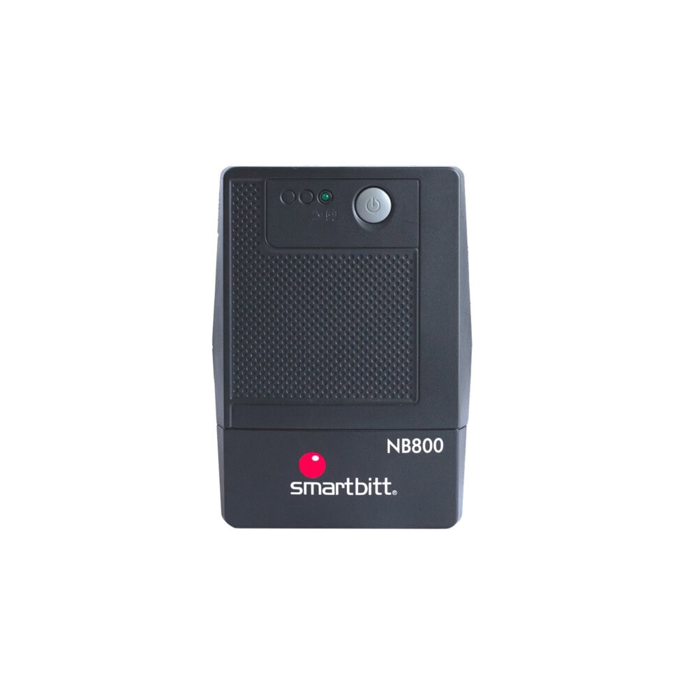 No-Break SMARTBITT SBNB800, 800 VA, 400 W, Negro SBNB800 4