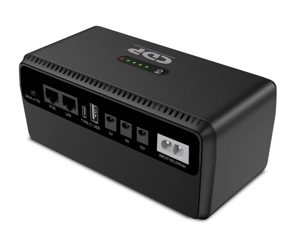 UPS CDP MINIUPS20KMAH, 18W, Negro, UPS MINIUPS20KMAH 2