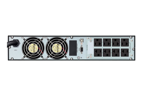NBKCDP610_2_full No-Break CDP UPO11-3RT 3000VA/2700W FP 1.0 Online UPS 2U RT, LCD 120 Vac UPO11-3 RT 2