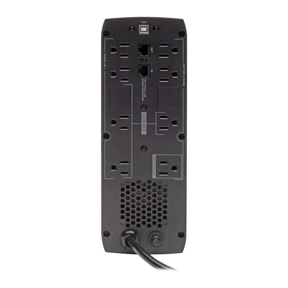 UPS Interactivo con USB 1000VA/600W, 120V 50H TRIPP-LITE ECO1000LCD, 1000 VA, 600 W, 7 h , Negro, Hogar y Oficina ECO1000LCD 2
