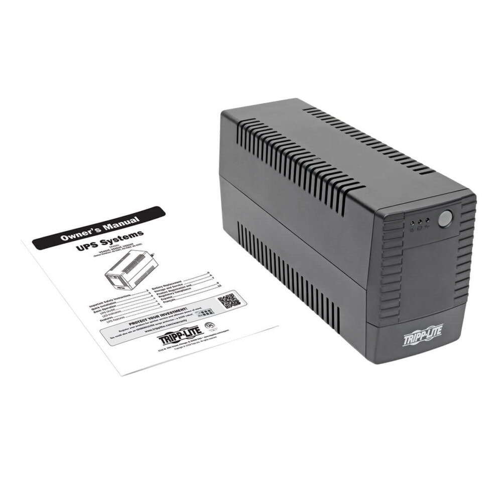 UPS TRIPP-LITE VS900T, 900 VA, 480 W, Negro VS900T 7