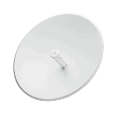 PowerBeam airMAX AC hasta 450 Mbps, frecuencia 5 GHz (5150 - 5875 MHz) con antena tipo plato de 29 dBi