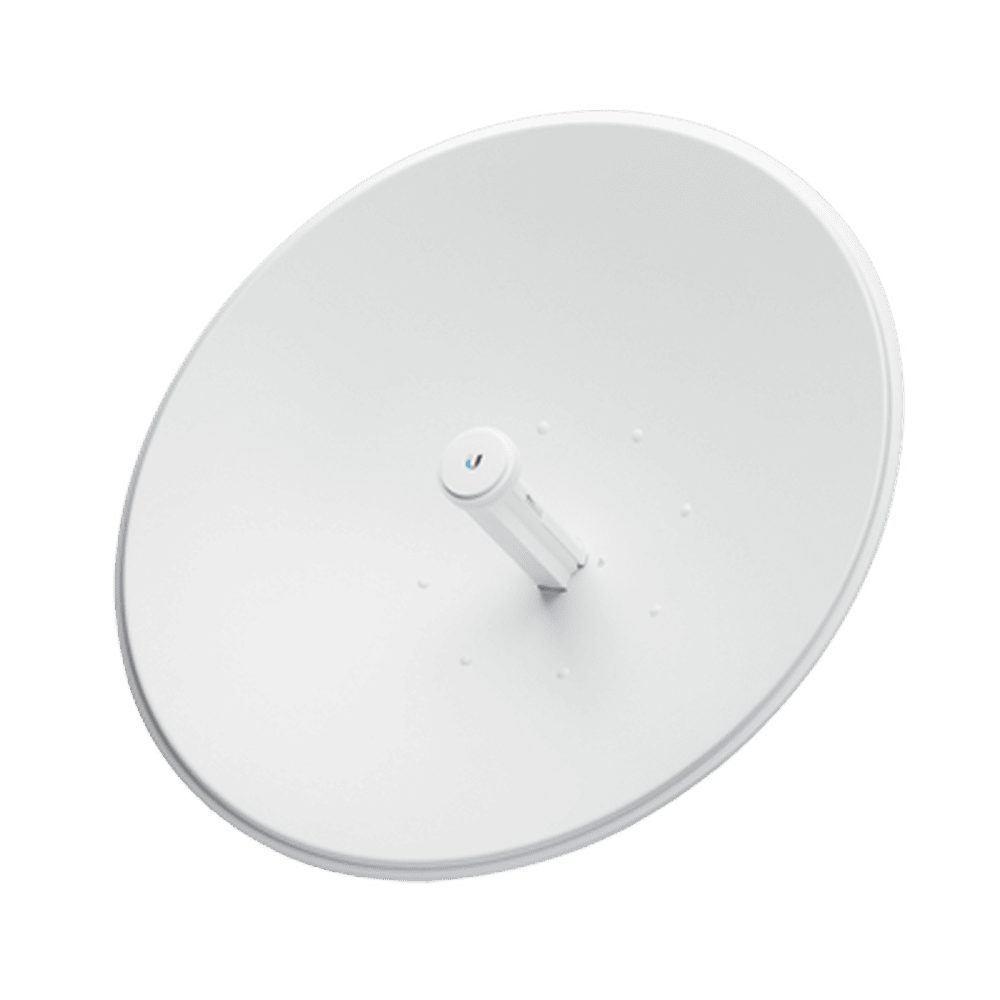 PBE5AC620-l PowerBeam airMAX AC hasta 450 Mbps, frecuencia 5 GHz (5150 - 5875 MHz) con antena tipo plato de 29 dBi PBE-5AC-620 1