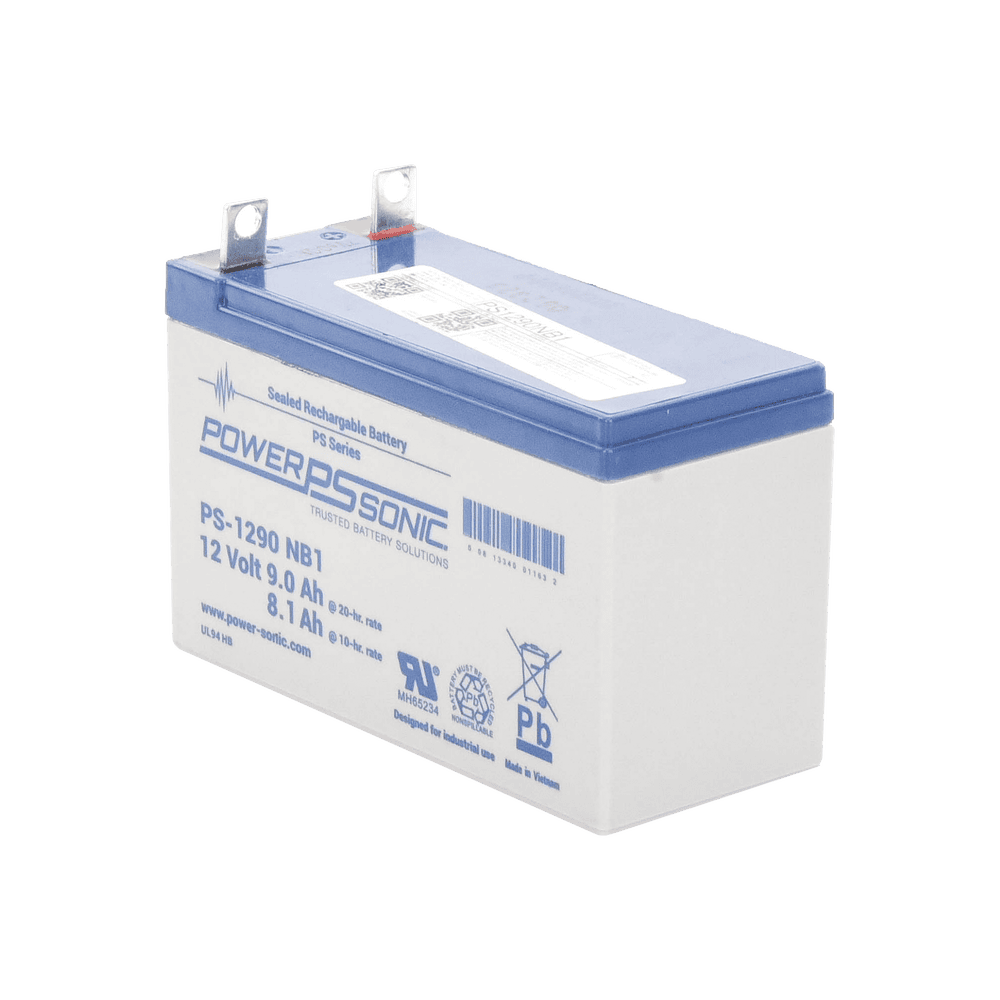 PS1290NB1-AD-1-l Batería 12V, 9AH, Para Respaldo, Tecnologías AGM/VRLA, 5 Años Vida Útil, Terminales NB1, Reconocida UL PS-1290-NB1 2
