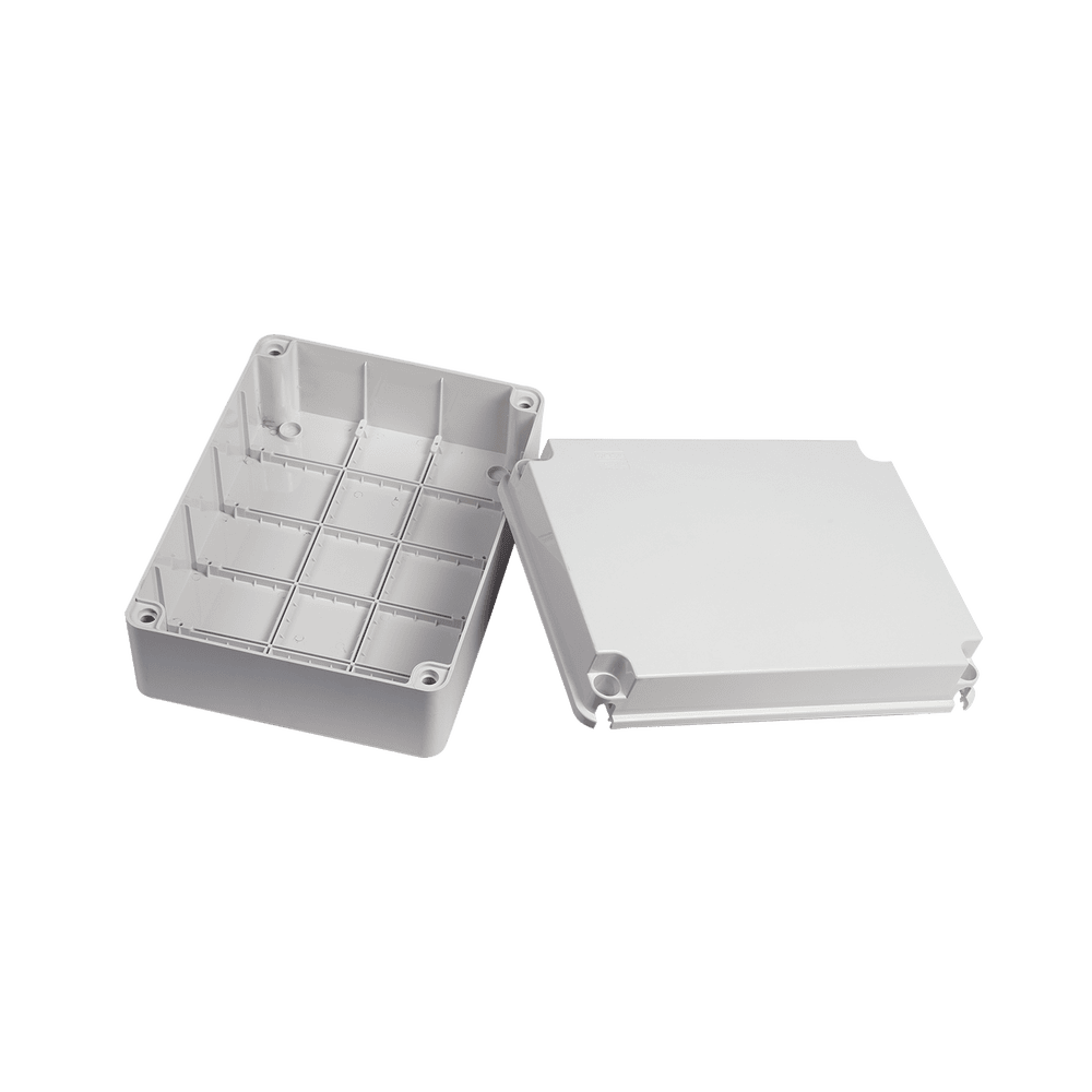 PST1924E-l Gabinete de Plástico IP55 (190 X 240 X 95 mm). Protección EMI. Para Instalaciones Comerciales, Residenciales e Industriales. Incluye Tornillería para su Tapa. PST-1924-E 1