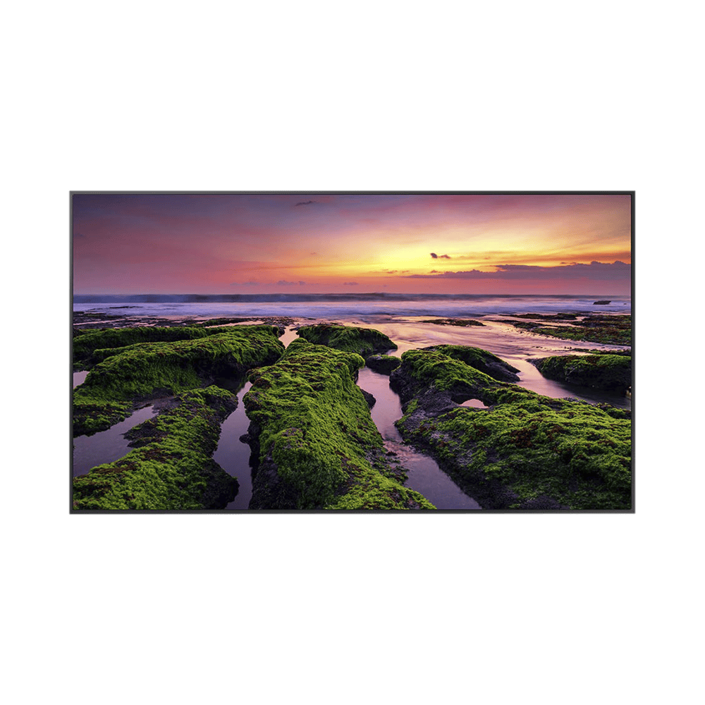QB55C-l Pantalla Profesional LED de 55", UHD 4K (3840x2160p), Entradas de Video HDMI, Bocinas Integradas de 10 W. Compatible VESA QB55C 1