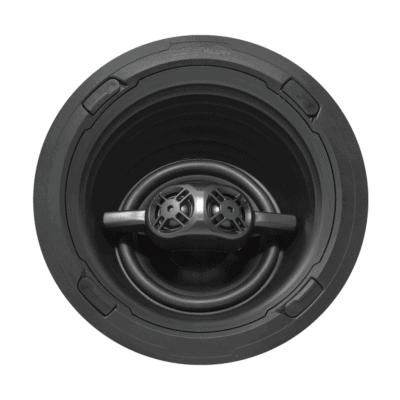 REV Series Altavoz Surround | Angulo para Techo de 3 Vias para Empotrar | Cine en Casa | Woofer de 7in de Polipropileno | 2 Tweeter de 1in | 150W | 8Ω