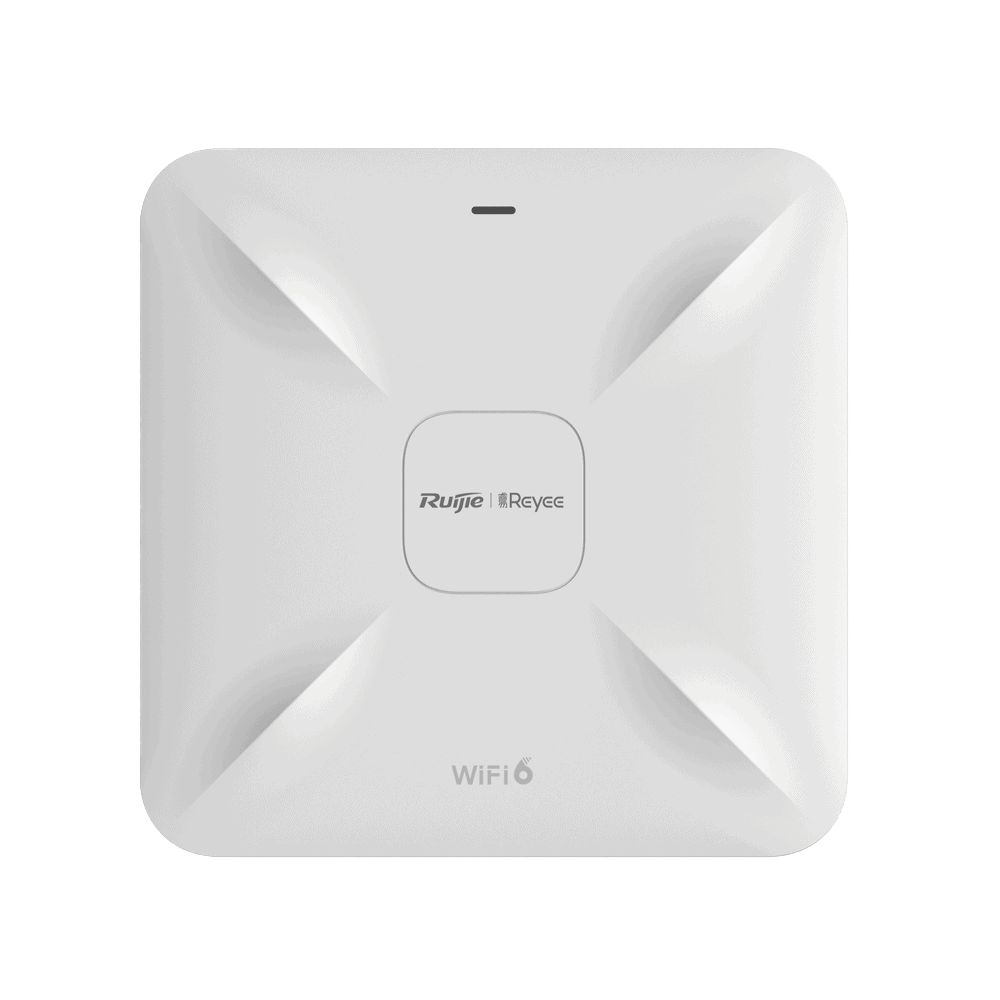 RGRAP2260-l Punto de Acceso Mesh Wi-Fi 6 para Interior, se Instala en Techo o Pared, hasta 512 Usuarios y 2.97 Gbps, Doble Banda 802.11ax MU-MIMO 2x2 RG-RAP2260 1