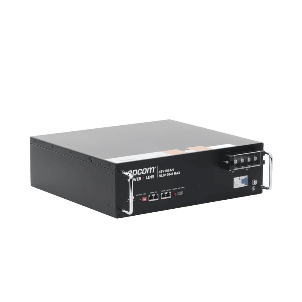 RLB10048MAX-AD-1-l Batería de Litio de 4.8 Kwh, 48 Vcc, 104 Ah, 3U de Montaje en Rack. RLB10048MAX 2