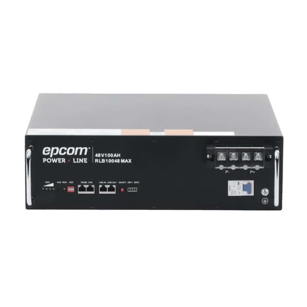 RLB10048MAX-AD-2-l Batería de Litio de 4.8 Kwh, 48 Vcc, 104 Ah, 3U de Montaje en Rack. RLB10048MAX 3
