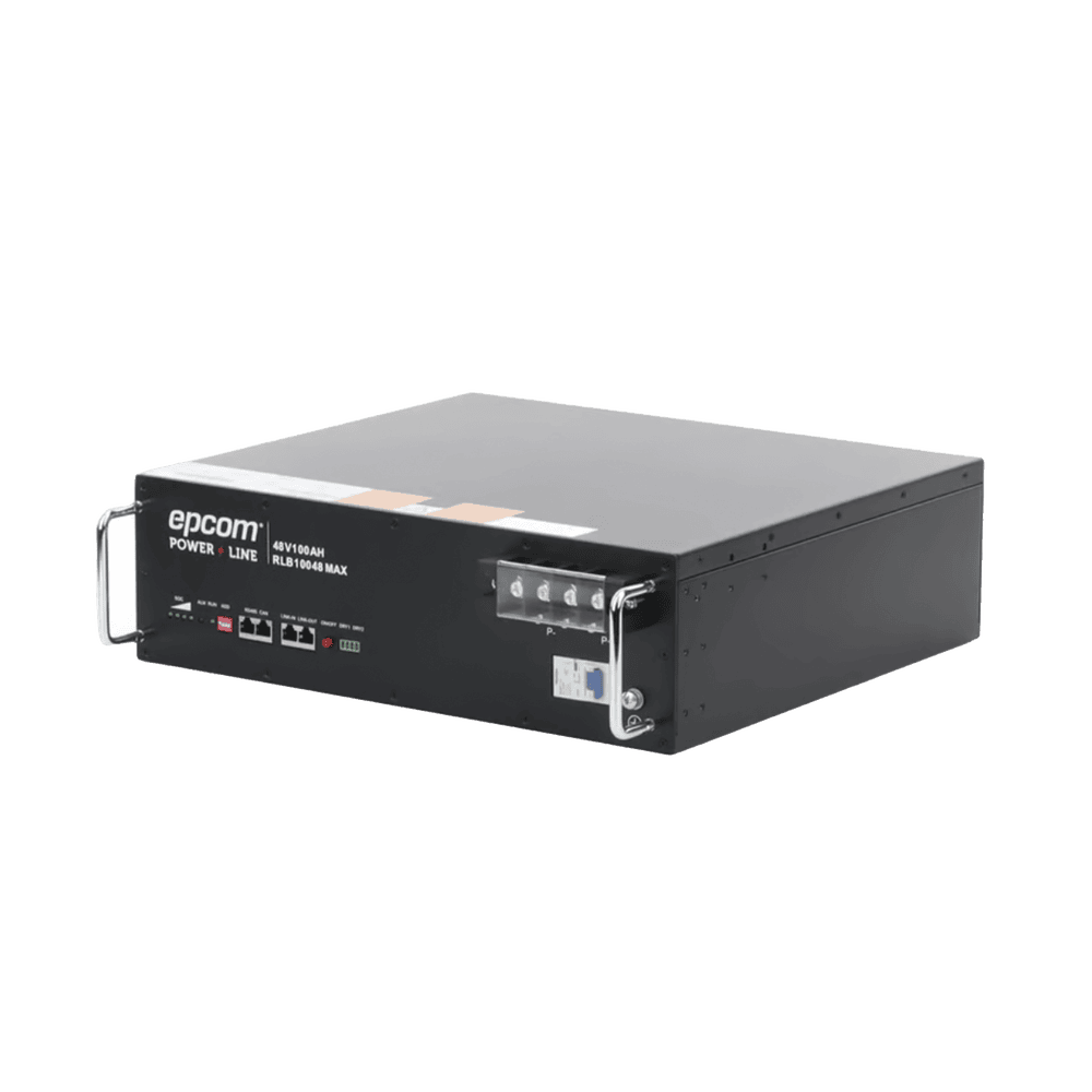 RLB10048MAX-l Batería de Litio de 4.8 Kwh, 48 Vcc, 104 Ah, 3U de Montaje en Rack. RLB10048MAX 1